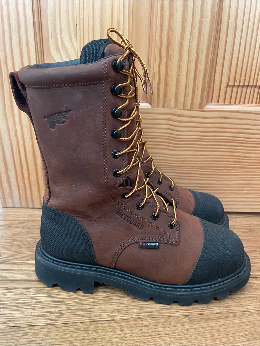 Red Wing 10 inch Steel Toe Waterproof Boot